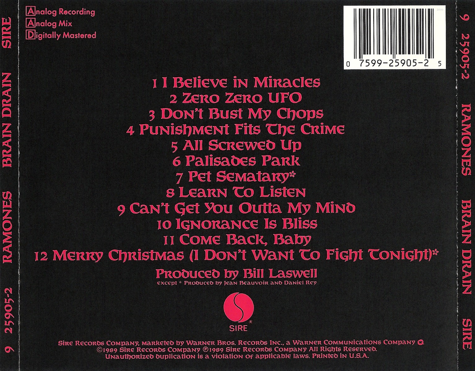 Ramones - Brain Drain - Imagen 2