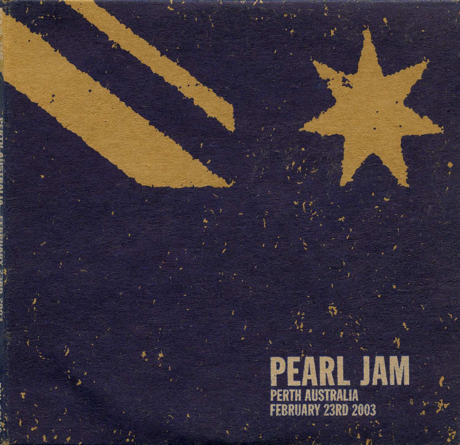 Pearl Jam - Live: Feb 23 03 Perth Australia