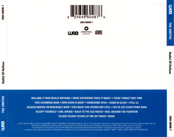 Smiths The - Hatful Of Hollow - Vinilo - Imagen 2