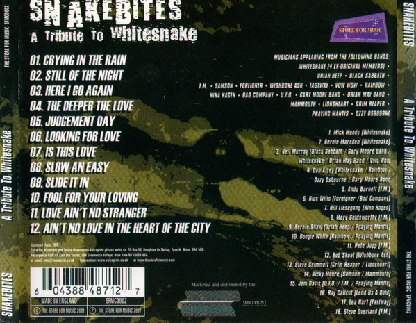 Whitesnake - Snakebites A Tribute to Whitesnake - Imagen 2