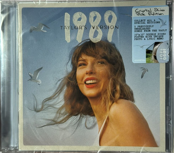 Swift Taylor - 1989 Crystal Skies Blue (Taylor's Version)