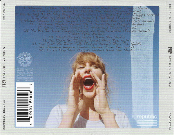 Swift Taylor - 1989 Crystal Skies Blue (Taylor's Version) - Imagen 2