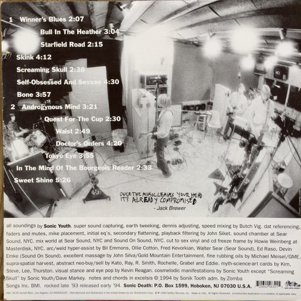 Sonic Youth - Experimental Jet Set Trash And No Star - Vinilo - Imagen 2
