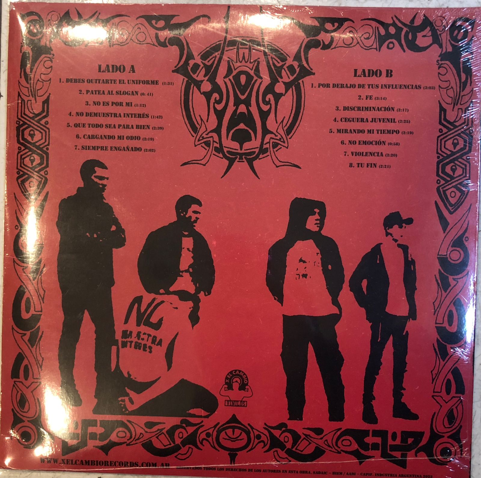 No Demuestra Interes - Extremo Sur - Vinilo - Imagen 2
