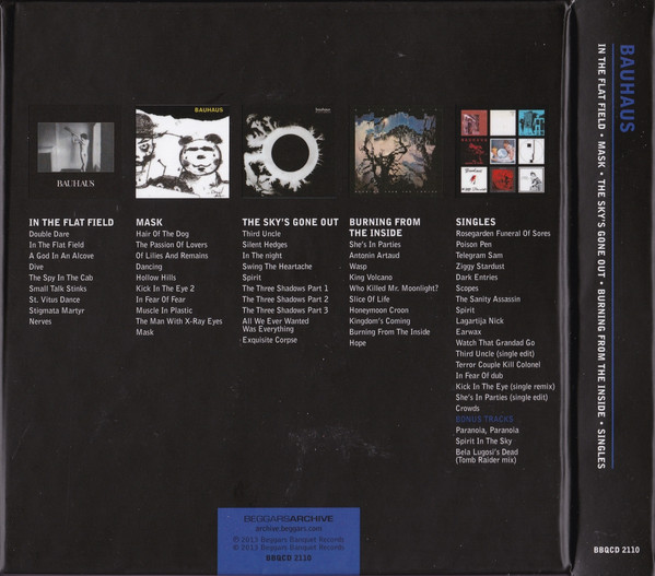Bauhaus - 5 Albums Box Set - Imagen 2