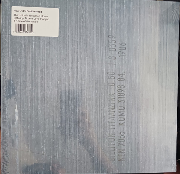 New Order - Brotherhood - Vinilo