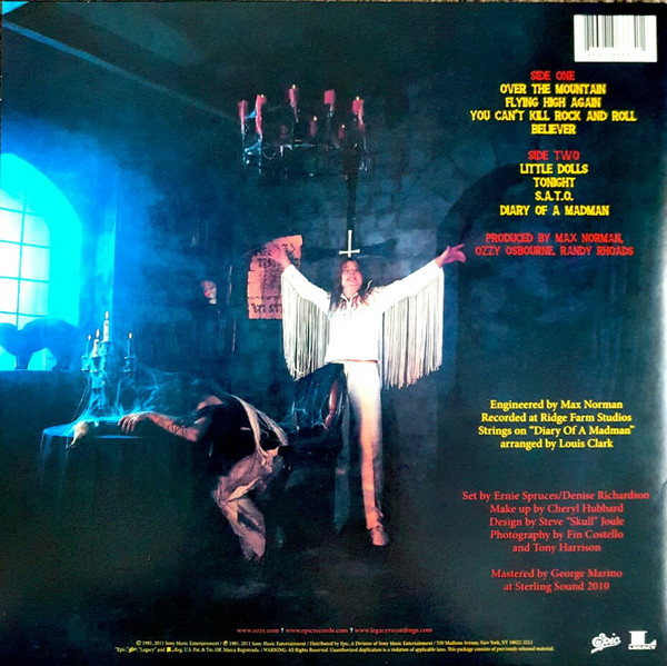 Osbourne Ozzy - Diary Of A Madman - Vinilo - Imagen 2
