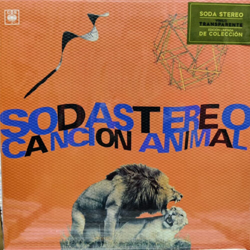Soda Stereo - Cancion Animal (Edic Limit Transparente)     -    Vinilo